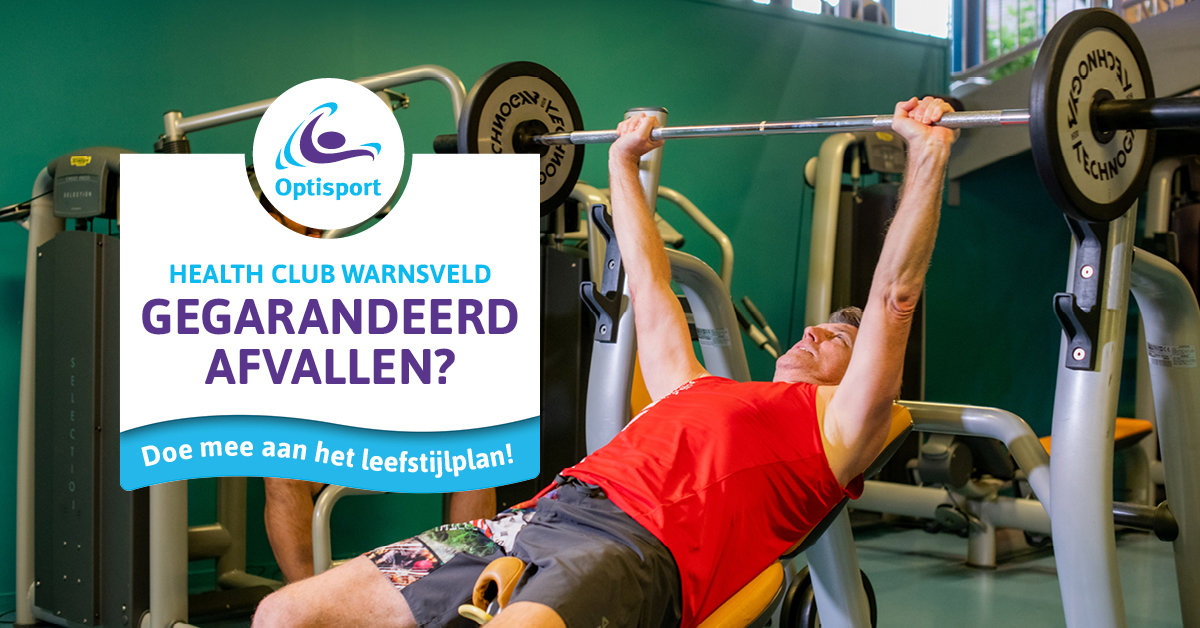 Warnsveld Leefstijlplan. Man bereikt zijn gezondheidsdoelen terwijl hij met plezier aan het sporten is. 