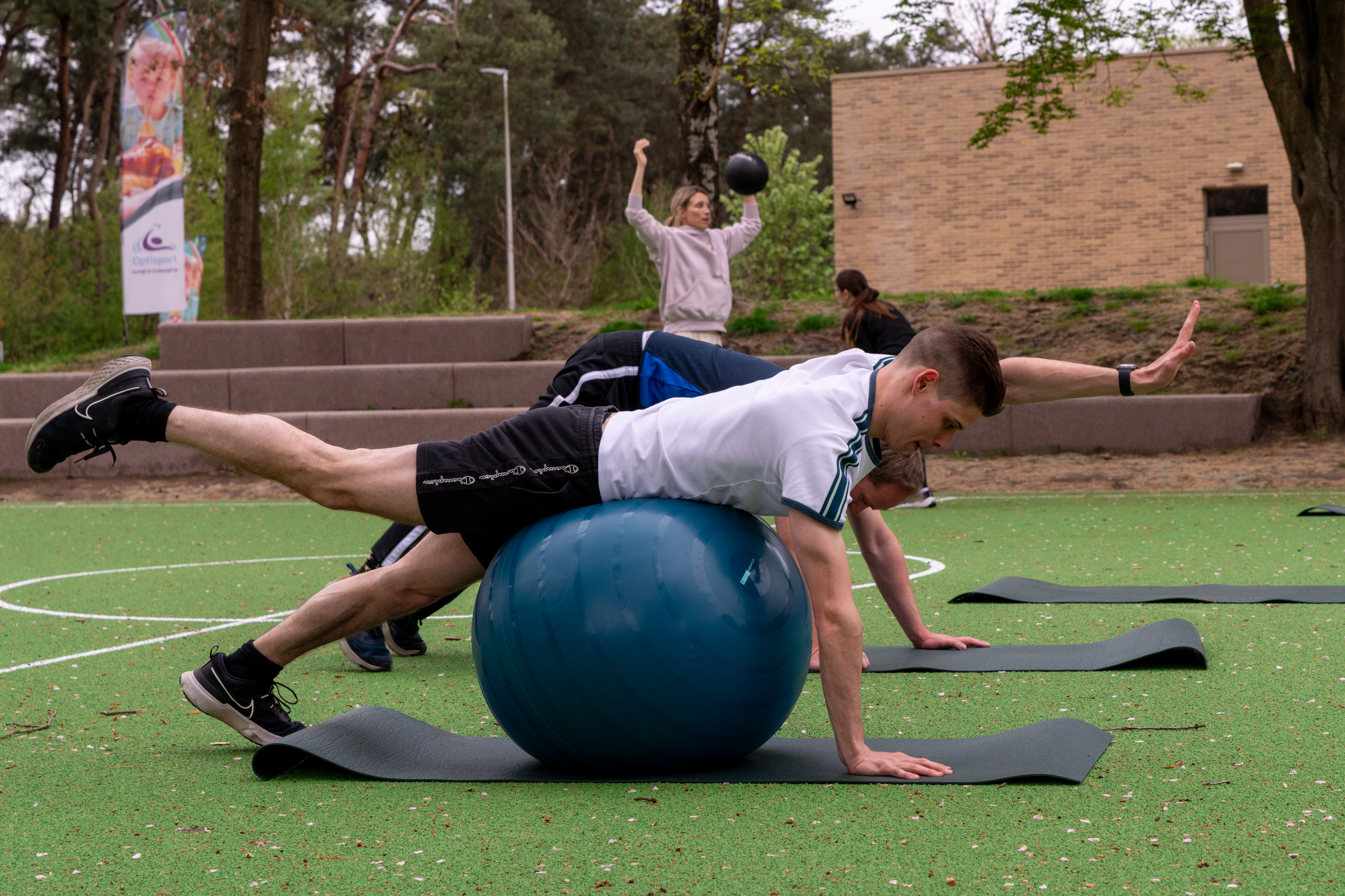 workout met bal