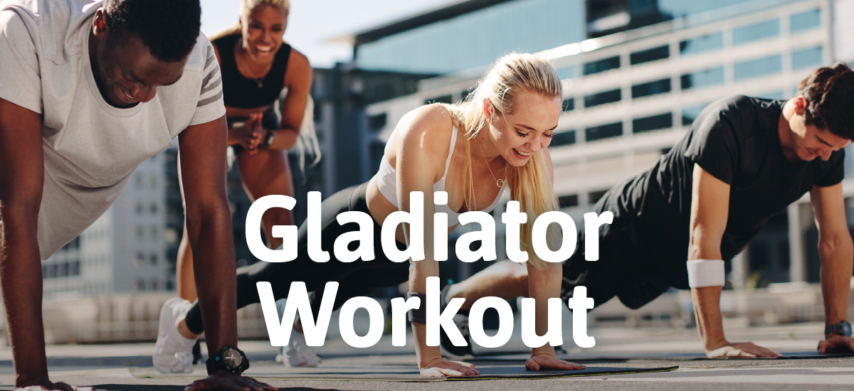 Aanmelden Gladiator Workout