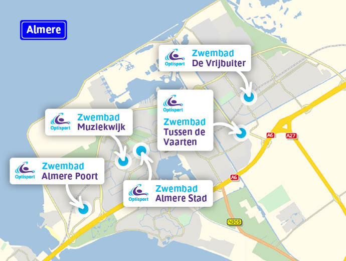 Optisport zwembaden almere