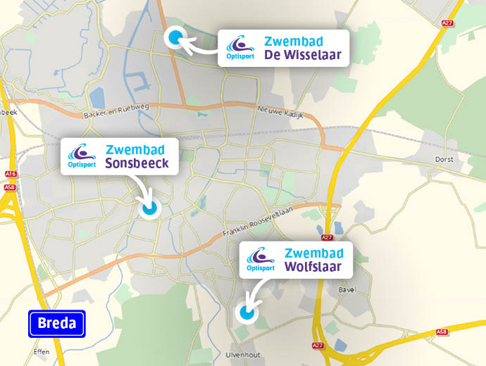 Optisport zwembaden breda