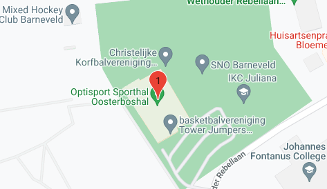 Optisport Sporthal Oosterboshal Barneveld