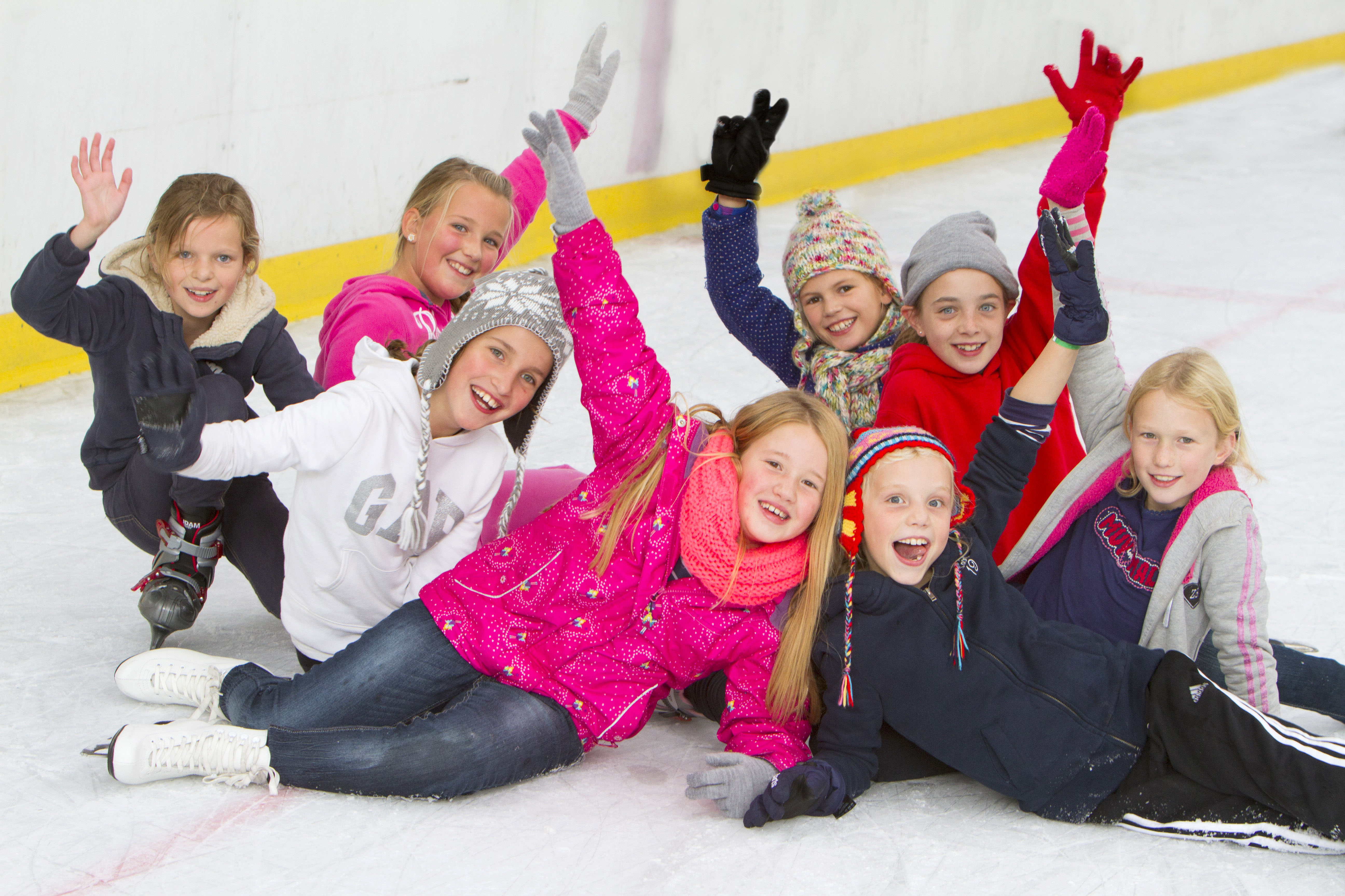 Samen schaatsen met je vrienden!