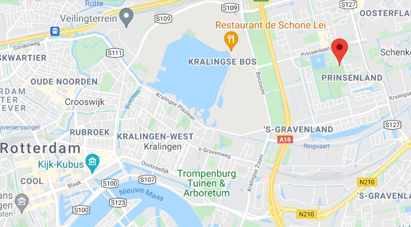 Google Maps Optisport Het Alexandehof in Rotterdam