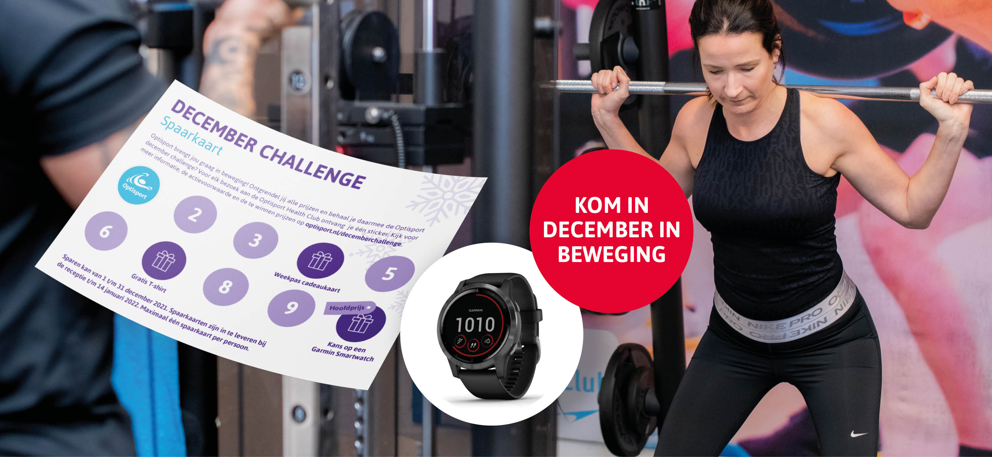 Sporten voor toffe prijzen! Doe mee aan de December Challenge!