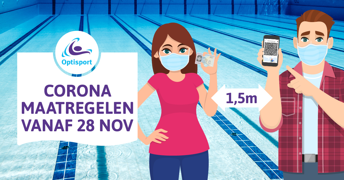 Maatregelen vanaf 28 november Bijlmer Sportcentrum