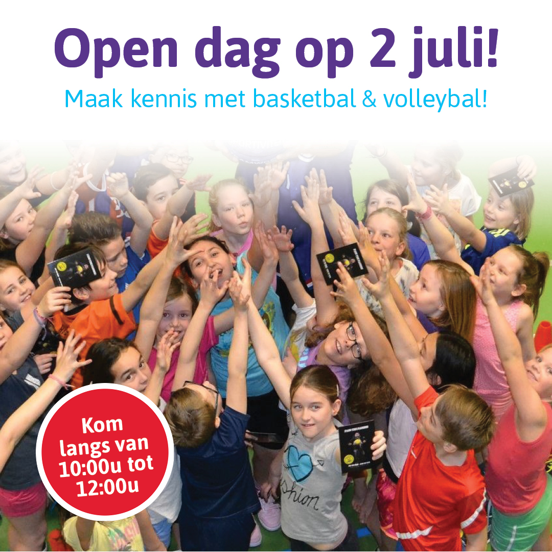 Open dag op 2 juli!