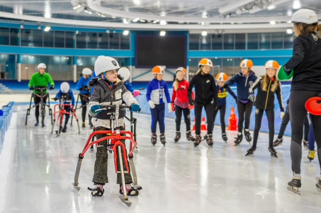 Frameschaatsen groep