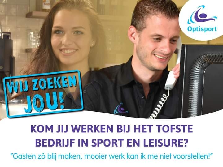 Vacature medewerker receptie Bijlmer Sportcentrum