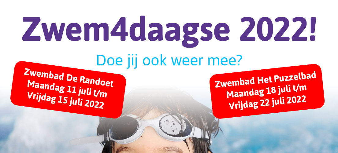 Zwem4Daagse Randoet 2022!