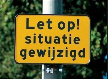 roosterwijziging