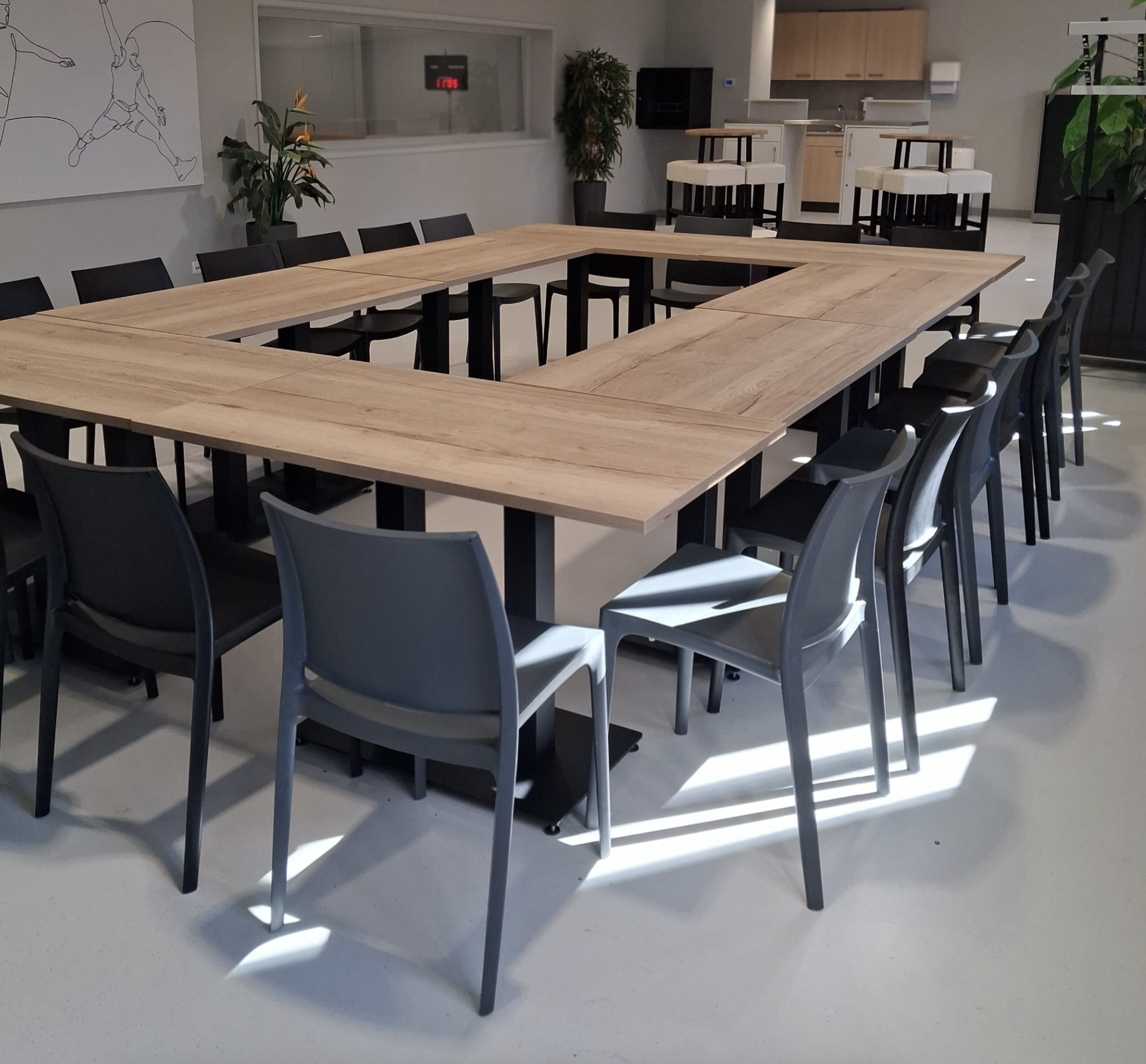 grote tafel groenehal