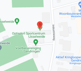 Google maps sportcentrum IJselweide in Ulft