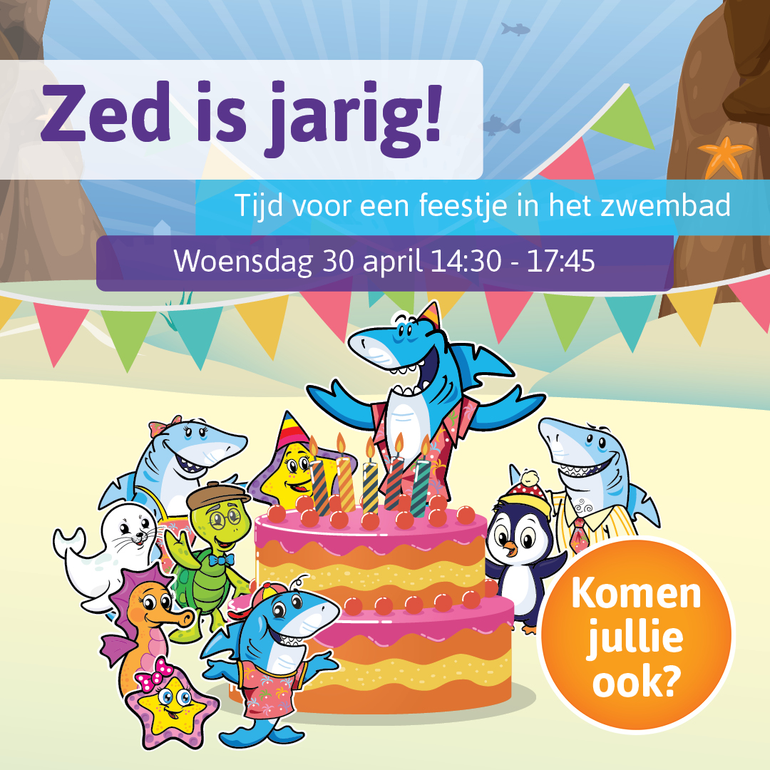 Zed is Jarig