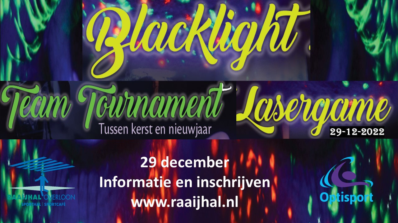 Lasergame toernooi Raaijhal