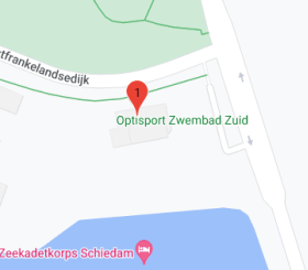 Google maps Optisport Zwembad Zuid Schiedam