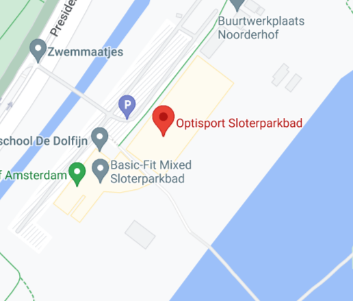 Google maps Optisport Zwembad Het Sloterparkbad