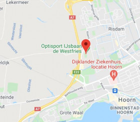 Google maps Optisport kunstijsbaan De Westfries