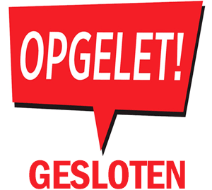 Gesloten tijdens feestdagen