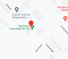 Google maps Optisport De Alk in Biddinghuizen