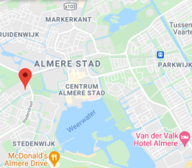 Google maps Optisport Almere stad