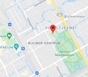 Map Amsterdam Bijlmer