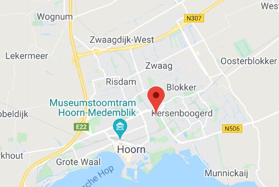 map Hoorn