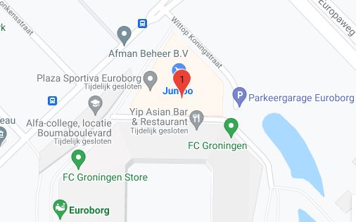 map Groningen