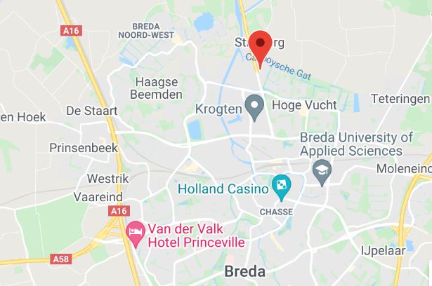 map ijsbaan Breda