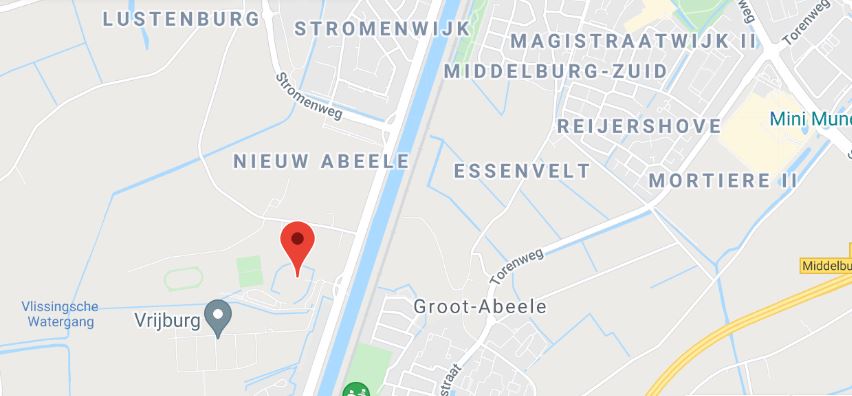 Google Maps Sportboulevard Vrijburgbad in Vlissingen-Middelburg