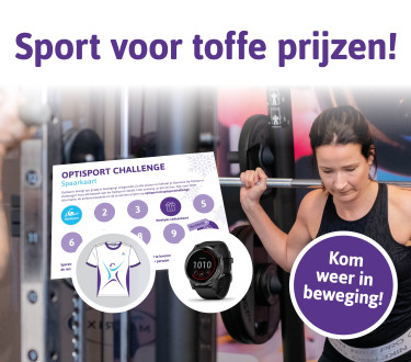 Optisport Challenge, sport voor toffe prijzen!
