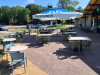 Foto van de inrichting van de horeca die bij recreatiecentrum Dúndelle hoort