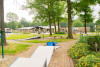 Foto van de midgetgolf baan bij recreatiecentrum Dúndelle